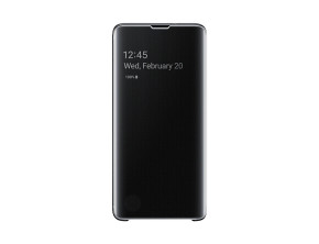 Калъф тефтер CLEAR VIEW оригинален EF-ZG973CBEGWW за Samsung Galaxy S10 G973 черен  
